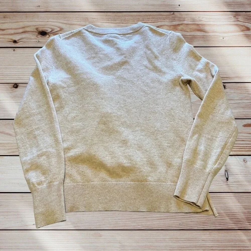 J.Crew Mercantile Womens XS ~‎ Knit Wool Blend Crew Neck Sweater casual party